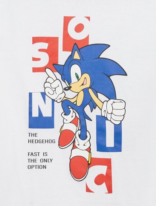 Ensemble t-shirt + short 'Sonic' - 2 pièces - Kiabi