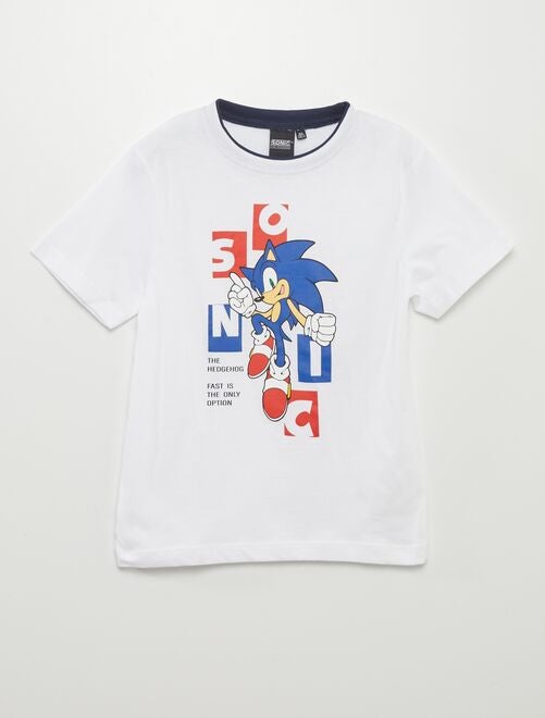 Ensemble t-shirt + short 'Sonic' - 2 pièces - Kiabi