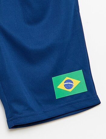 Ensemble t-shirt + short sous licence officielle de La Coupe du Monde de la FIFA 26™ - Brésil