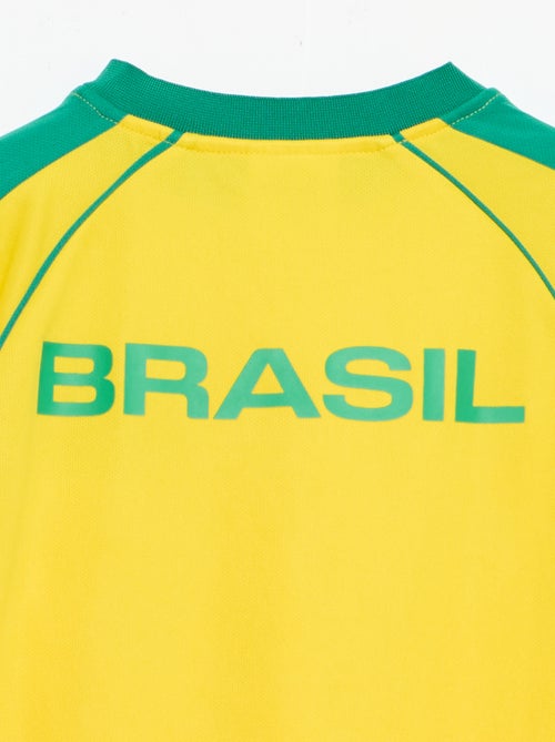 Ensemble t-shirt + short sous licence officielle de La Coupe du Monde de la FIFA 26™ - Brésil - Kiabi