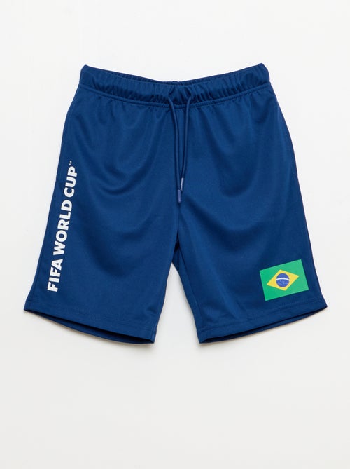 Ensemble t-shirt + short sous licence officielle de La Coupe du Monde de la FIFA 26™ - Brésil - Kiabi
