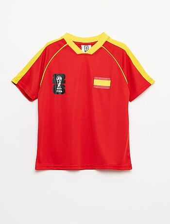 Ensemble t-shirt + short sous licence officielle de La Coupe du Monde de la FIFA 26™ - Brésil