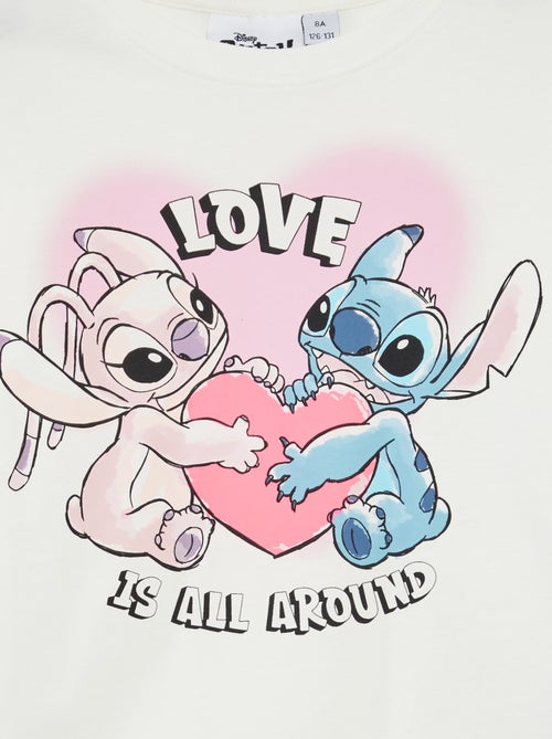 Ensemble t-shirt + short 'Stitch' - 2 pièces - Kiabi