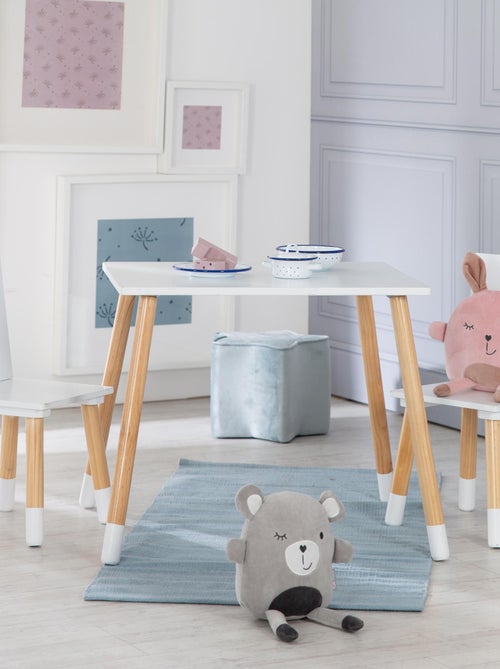 Ensemble table et 2 chaises enfant en bois - ROBA - Kiabi Ensemble table et 2 chaises enfant en bois - ROBA - Kiabi