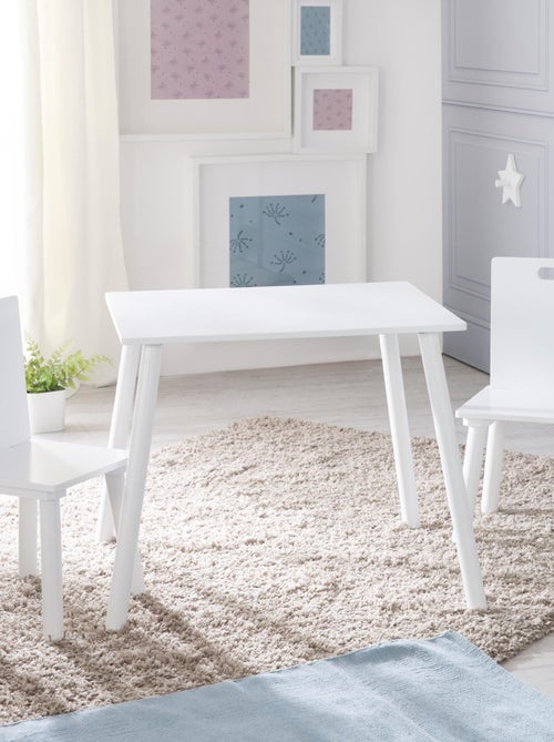 Ensemble table et 2 chaises enfant en bois - ROBA - Kiabi Ensemble table et 2 chaises enfant en bois - ROBA - Kiabi