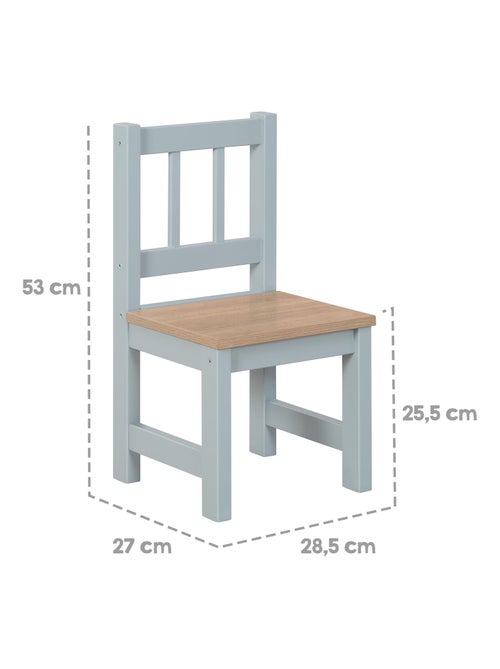 Ensemble table et 2 chaises enfants 'woody' roba - Kiabi Ensemble table et 2 chaises enfants 'woody' roba - Kiabi