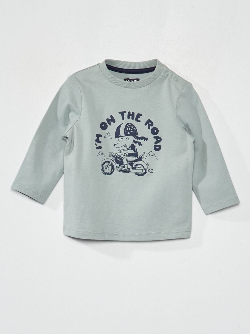 Tee-shirt Stretch Ernest Le Gamin Marine/bleu Pâle Taille S - Style Marin, Occasion Très Bon état
