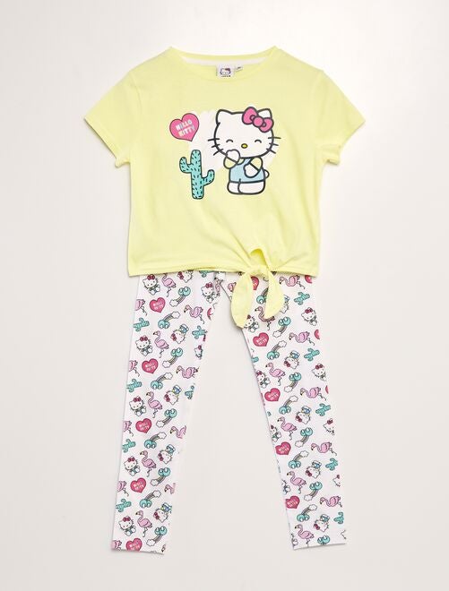 Ensemble tee-shirt + legging 'Hello Kitty' - Kiabi