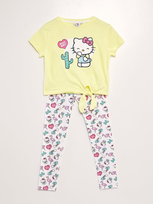 Ensemble tee-shirt + legging 'Hello Kitty' - Kiabi