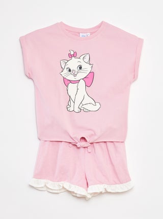 Ensemble tee-shirt long + short 'Marie'