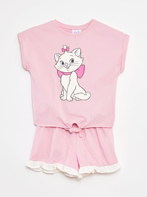 Ensemble tee-shirt long + short 'Marie' - Kiabi