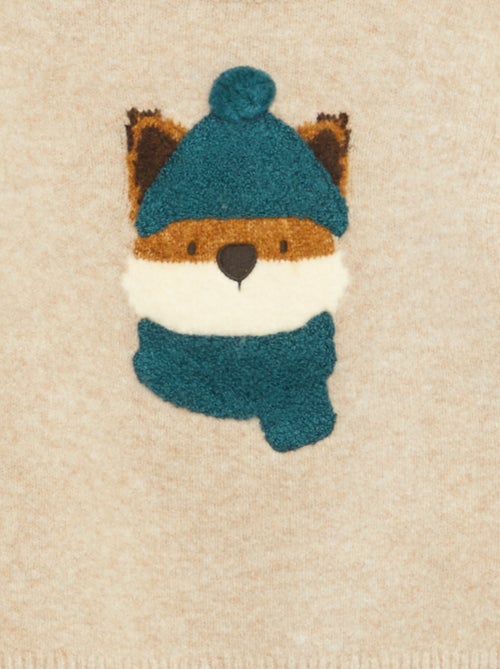 Ensemble tee-shirt + pantalon - imprimé renard - Kiabi