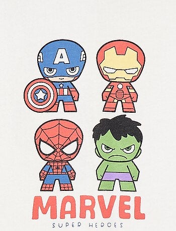 Ensemble tee-shirt + short 'Marvel'