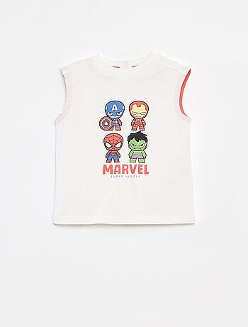 Ensemble tee-shirt + short 'Marvel'