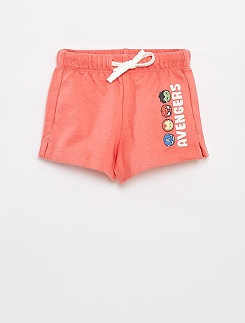 Ensemble tee-shirt + short 'Marvel'