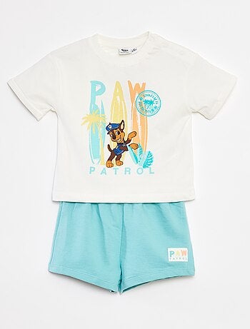 Ensemble tee-shirt + short 'Pat' Patrouille'