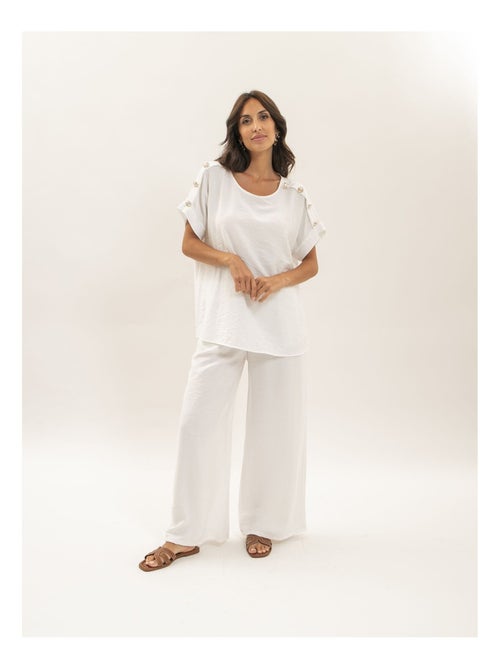 Ensemble top et pantalon etalia - Kiabi