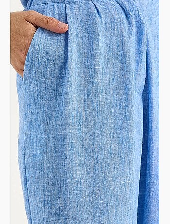 Ensemble trois pièces avec pantalon taille haute, gilet et doublure lucci