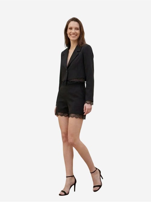 Ensemble veste courte et pantalon large my fashion - Kiabi