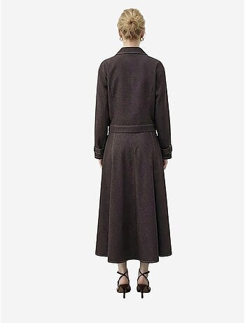 Ensemble veste en denim et pantalon large lucci