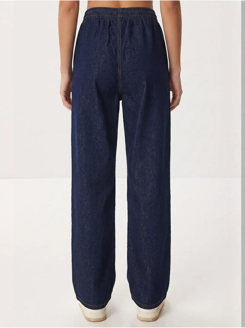 Ensemble veste et pantalon large en gabardine de coton istanbul - Kiabi