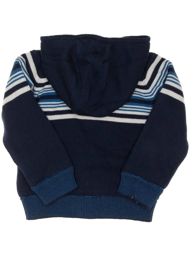 EOM Vichalkid Jongensvest met Rits - Marineblauw Marineblauw - Kiabi