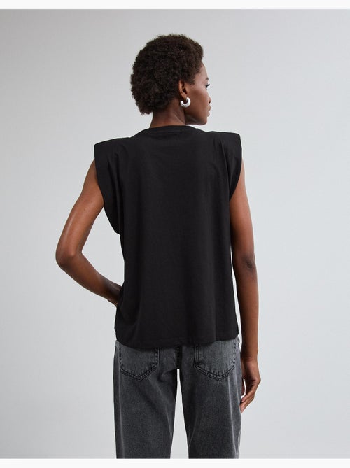 Épaulettes de t-shirt avec des paillettes, mo fashion - Kiabi