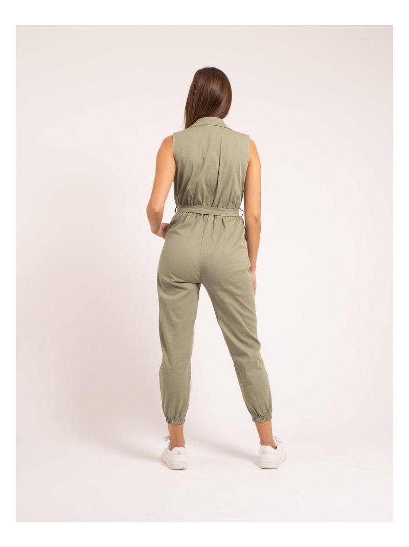 Epika jumpsuit Kaki - Kiabi