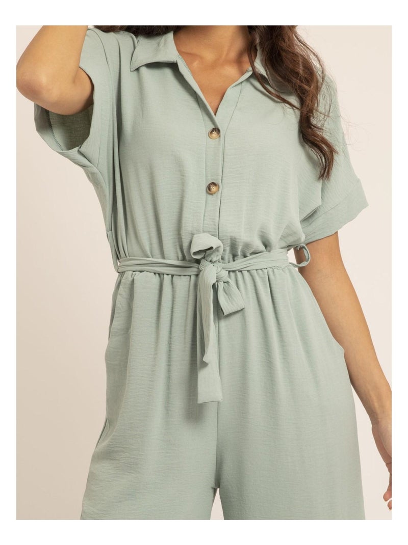 Epinalia jumpsuit Groen - Kiabi
