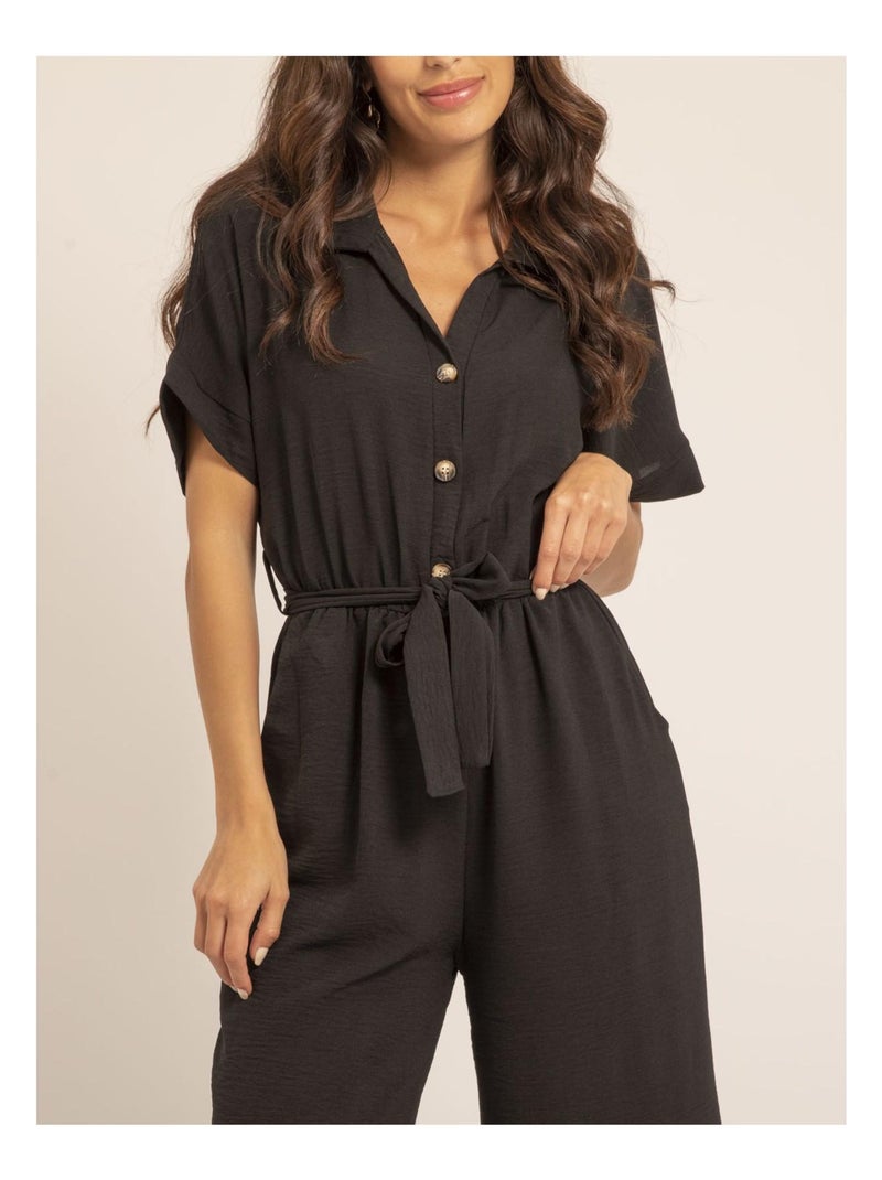 Epinalia jumpsuit Zwart - Kiabi