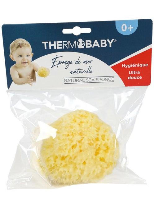 Eponge de mer - thermobaby - honeycomb - naturelle, durable et douce - jaune - Kiabi Eponge de mer - thermobaby - honeycomb - naturelle, durable et douce - jaune - Kiabi