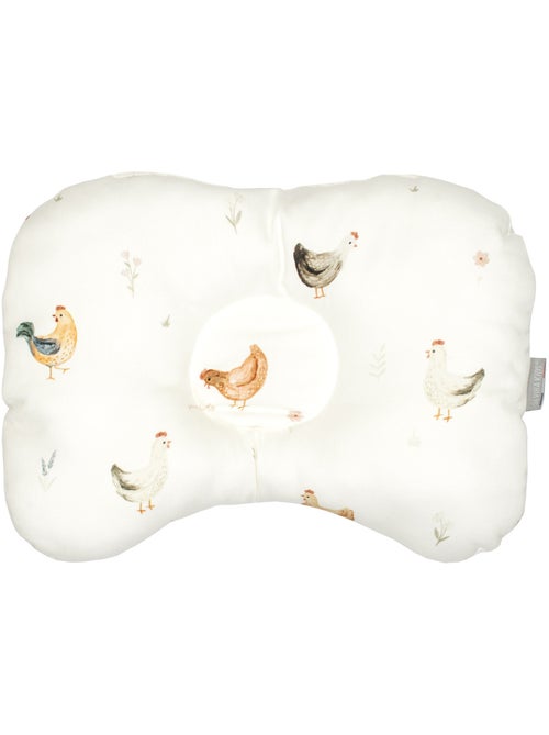Ergonomisch katoensatijnen nekkussen, gallina - Kiabi