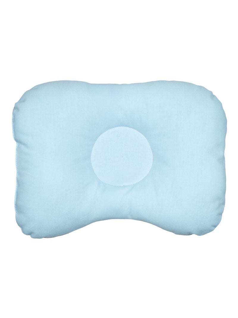 Ergonomisch nekkussen van katoenen gaas, jeanne Blauw - Kiabi
