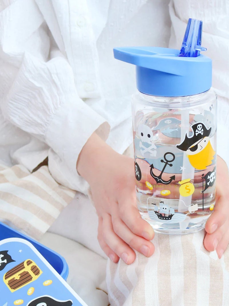 Ergonomische drinkfles voor kinderen 450 ml Blauw - Kiabi