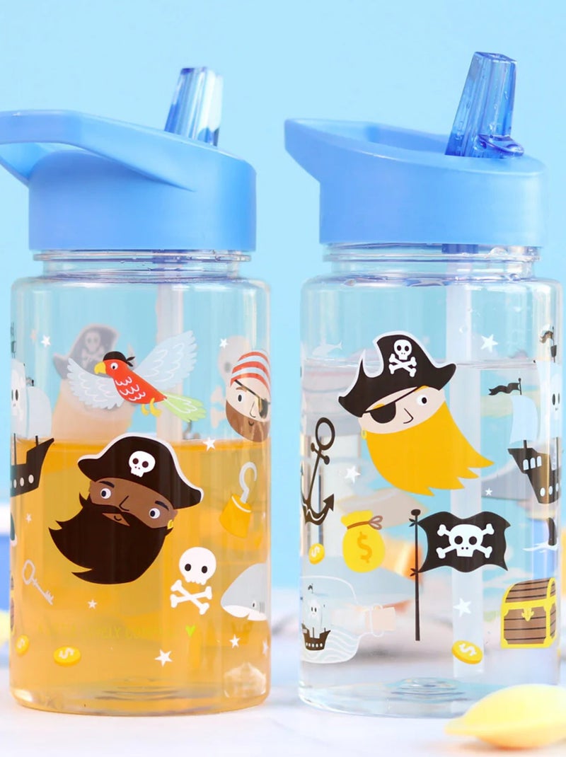 Ergonomische drinkfles voor kinderen 450 ml Blauw - Kiabi