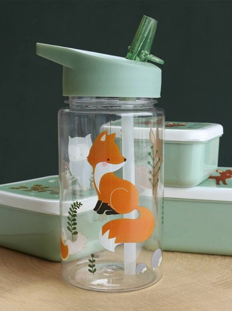 Ergonomische drinkfles voor kinderen 450 ml Watergroen - Kiabi