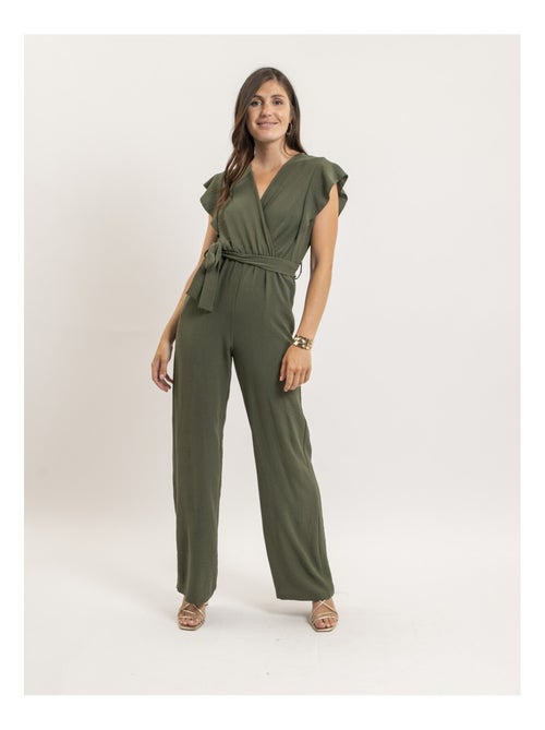 Erivia wijdvallende jumpsuit - Kiabi Erivia wijdvallende jumpsuit - Kiabi