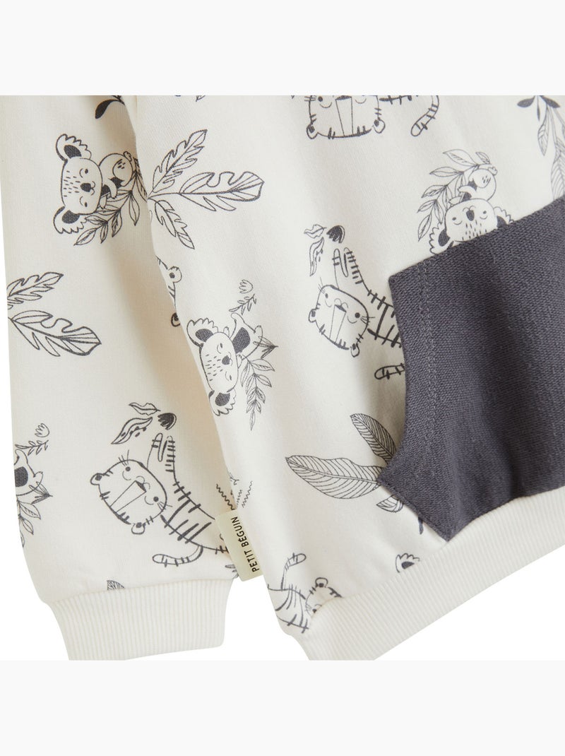 Erwan baby set (trui en broek) Grijs Grijs - Kiabi