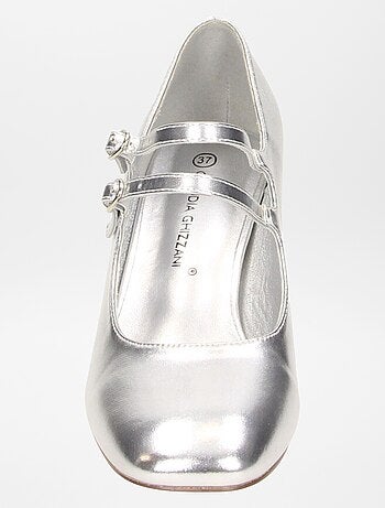 Escarpins double bride