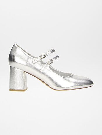Escarpins double bride
