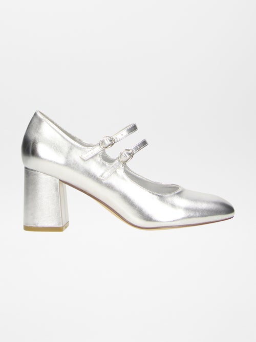 Escarpins double bride - Kiabi