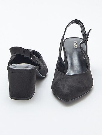 Escarpins ouverts à bout pointu