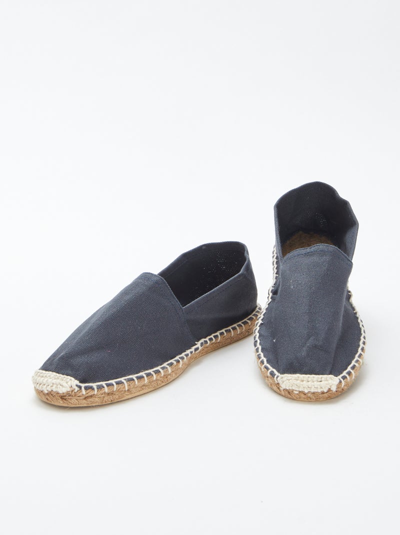 Espadrille en mesh Bleu - Kiabi