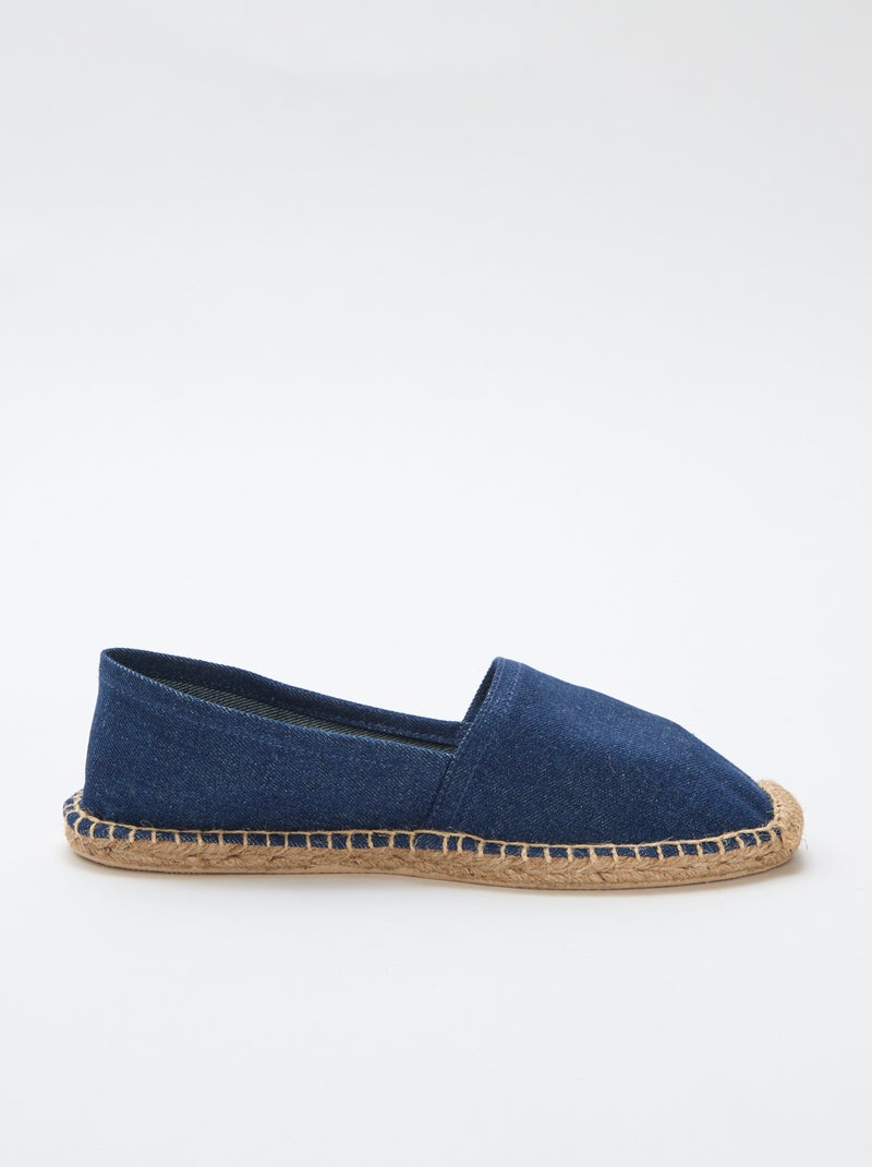 Espadrille en mesh Bleu - Kiabi