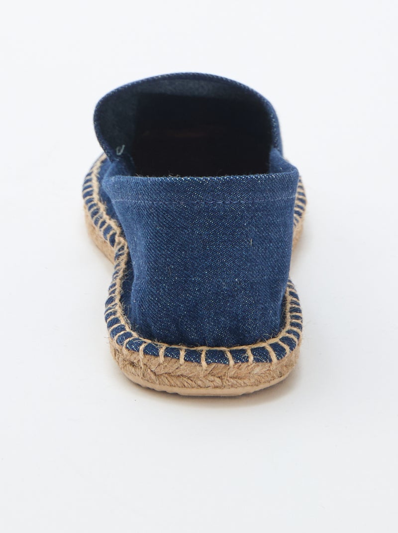Espadrille en mesh Bleu - Kiabi