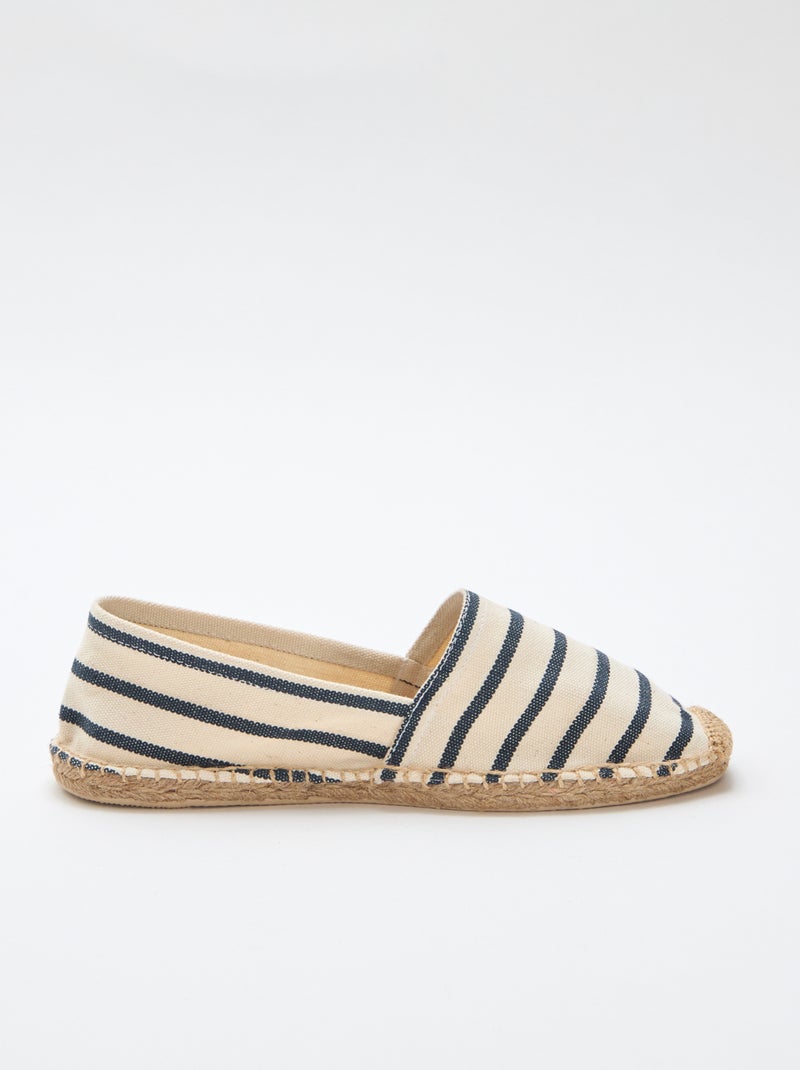 Espadrille en mesh Bleu - Kiabi