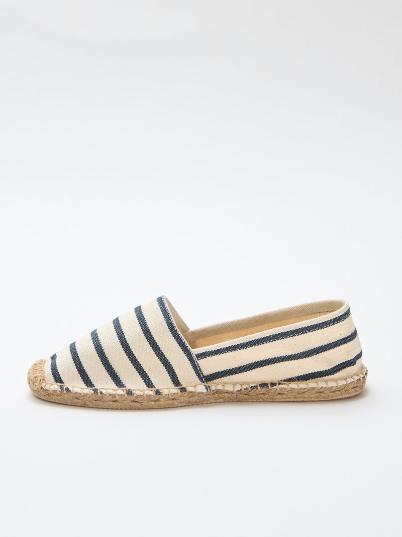 Espadrille en mesh Bleu - Kiabi