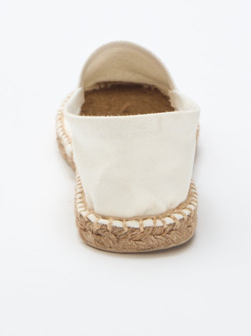Espadrilles à motif imprimé - Kiabi