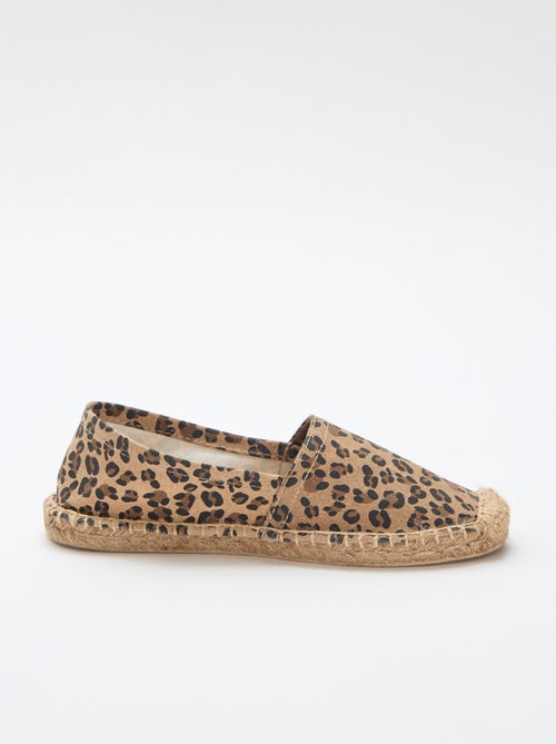 Espadrilles à motif imprimé - Kiabi