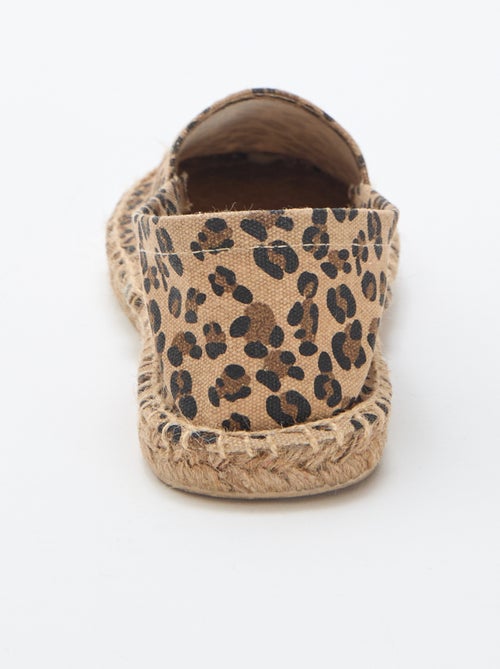 Espadrilles à motif imprimé - Kiabi